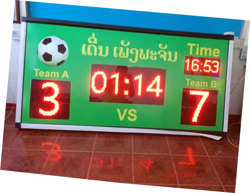 لوحة تسجيل LED لكرة القدم الرق - مراجعة Table Tennis Score وسعره