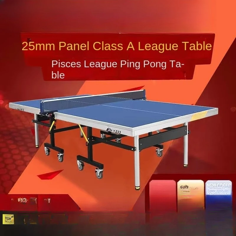 طاولة تنس داخلية قابلة للطي مق - مراجعة Table Tennis League وسعره